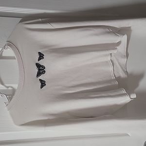 Hollister butterfly long sleeved shirt